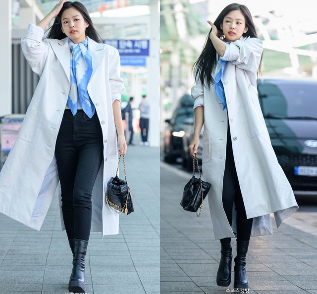 10 cách mặc áo khoác dài tôn dáng tối ưu của sao Hàn có chiều cao khiêm tốn - Ảnh 1.