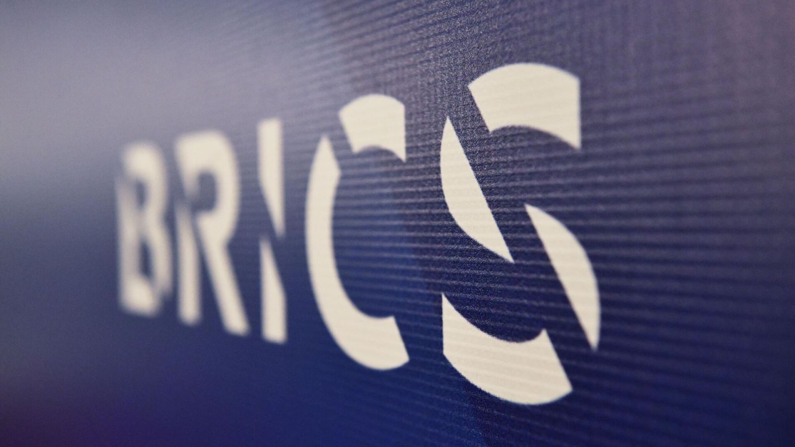 Logo Nhóm các nền kinh tế mới nổi BRICS. Ảnh: Sputnik